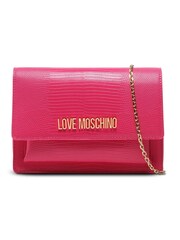 Love Moschino Pink FAUX Leather Crossbody Bag - Image 1 of 4