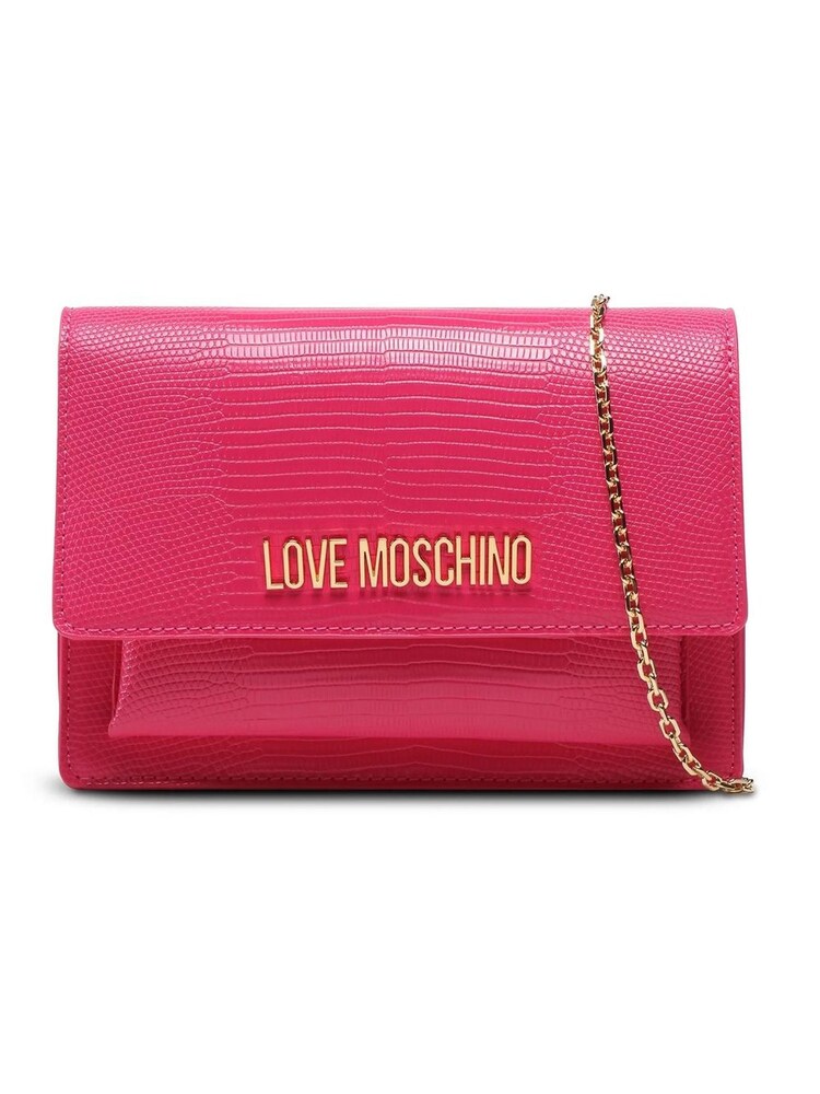 Love Moschino Pink FAUX Leather Crossbody Bag - Image 1 of 4