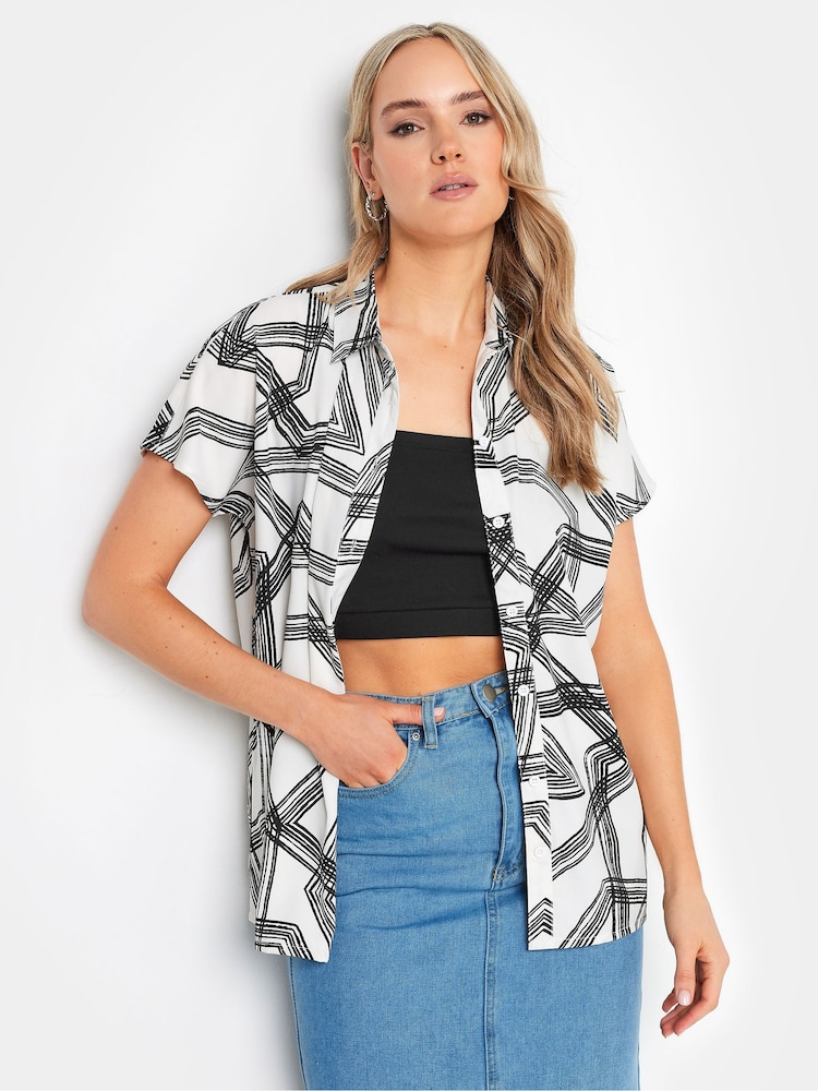 Long Tall Sally Natural Grown On Sleeve Shirt - Image 1 of 5