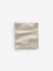 Oatmeal Chunky Rib Snood (1-16yrs) - Image 2 of 3