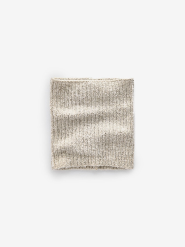Oatmeal Chunky Rib Snood (1-16yrs) - Image 2 of 3