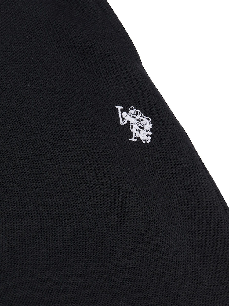 U.S. Polo Assn. Black Mens Classic Fit Double Horsemen Joggers - Image 2 of 6