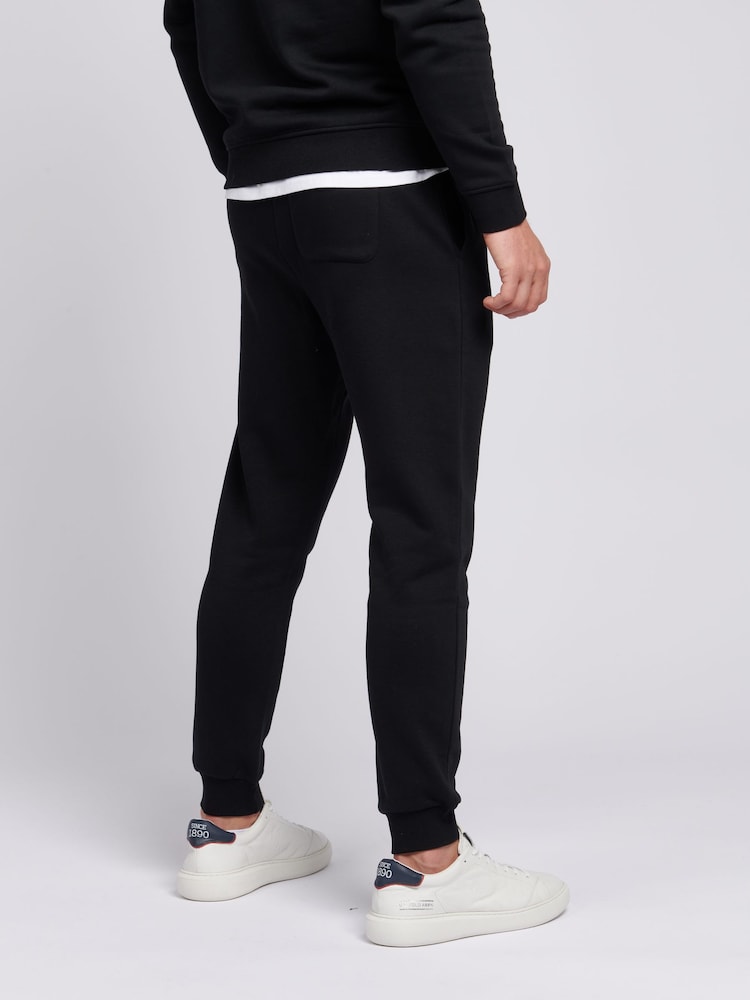 U.S. Polo Assn. Black Mens Classic Fit Double Horsemen Joggers - Image 4 of 6
