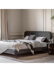 Gallery Home Grey Orton Modern Bed - Image 1 of 7