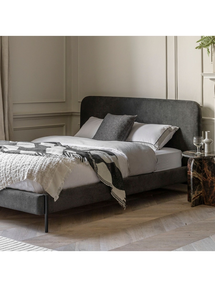 Gallery Home Grey Orton Modern Bed - Image 2 of 7