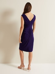Phase Eight Purple Donna Bodycon Dress - Image 2 of 6