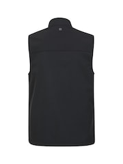 Mountain Warehouse Black Mens Grasmere Water Resistant Fleece Lined Gilet - Image 5 of 5