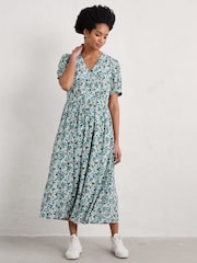 Seasalt Cornwall Multi Birch Leaf Dress - Image 1 of 5