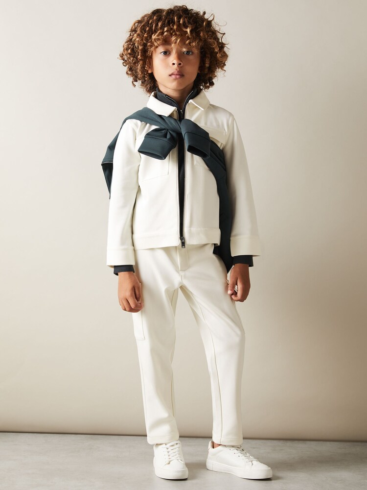 Reiss Orwell Twill Cargo Trousers - Imagen 2 de 3
