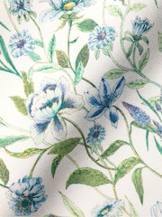 Charles Tyrwhitt Green Chrome Classic Fit Liberty Fabric Floral Print 100% Cotton Shirt - Image 6 of 6