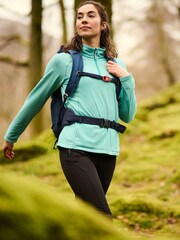 Regatta Blue Womens Montes Half Zip Fleece - Image 2 of 7