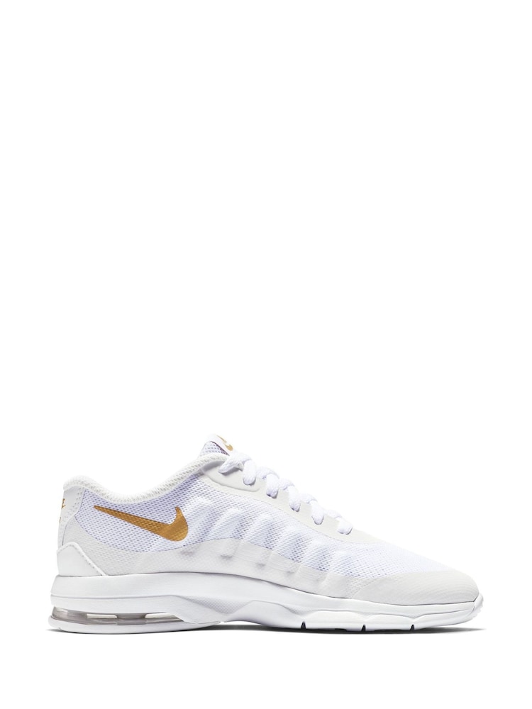 Buy Nike White Junior Air Max Invigor Trainers from Next Luxembourg