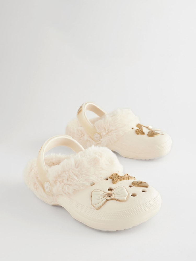 Baker by Ted Baker Girls Bone Charm Clog Slippers - Image 1 of 5
