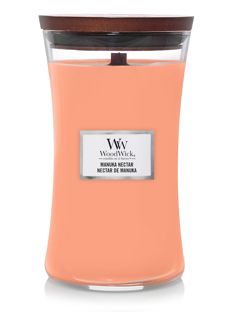 Woodwick Orange Large Manuka Nectar Hourglass Candle - Image 5 of 5