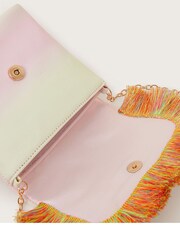 Monsoon Pink Flamingo Pom Pom Bag - Image 3 of 3