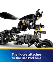 LEGO DC Batman Batman Construction Figure And The BatPod Bike - Image 7 of 8