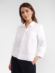 Hobbs White Nita Shirt - Image 1 of 6
