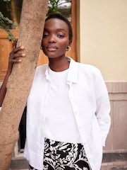 Hobbs White Nita Shirt - Image 2 of 6
