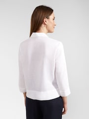 Hobbs White Nita Shirt - Image 4 of 6