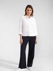 Hobbs White Nita Shirt - Image 5 of 6