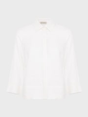 Hobbs White Nita Shirt - Image 6 of 6