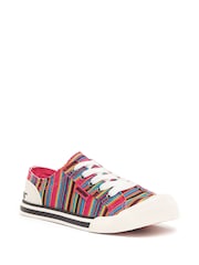 Rocket Dog Jazzin Cotton Canvas Trainers - Image 1 of 5