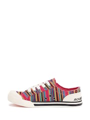 Rocket Dog Jazzin Cotton Canvas Trainers - Image 3 of 5