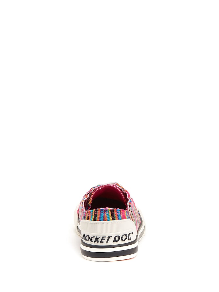 Rocket Dog Jazzin Cotton Canvas Trainers - Image 5 of 5