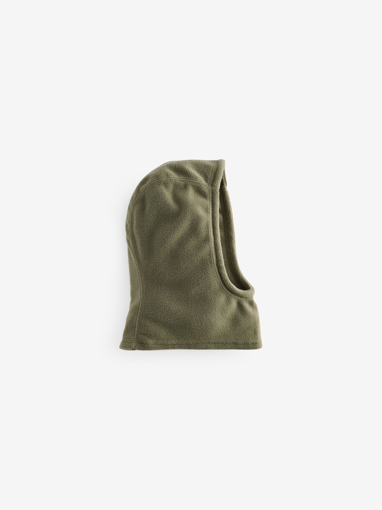 Khaki Green Fleece Balaclava Hat (3-16yrs) - Image 1 of 3