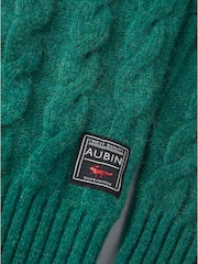 Aubin Woodhall Cable Crew Jumper - Image 6 of 8