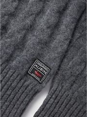 Aubin Woodhall Cable Crew Jumper - Image 5 of 7