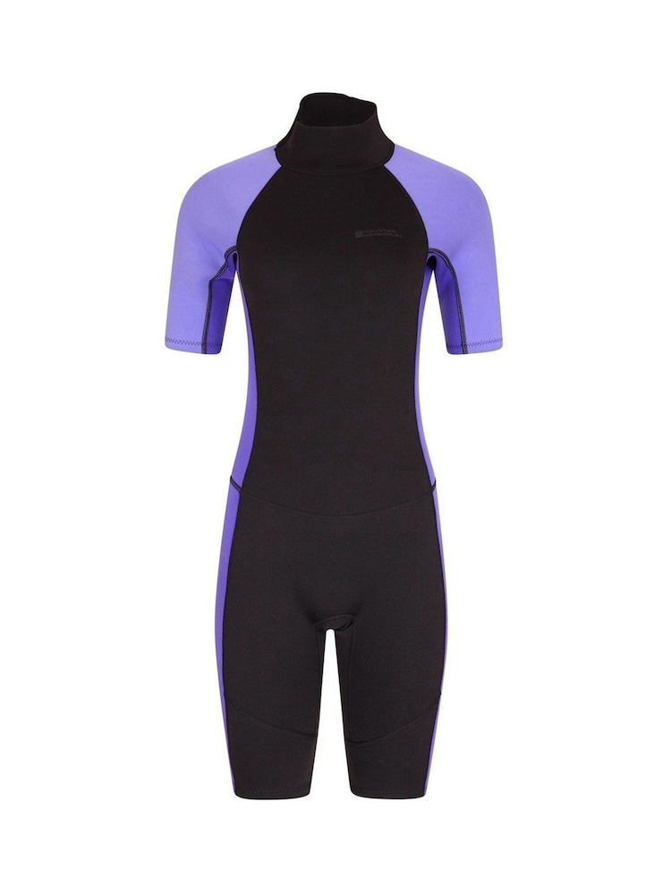 Mountain Warehouse Purple Womens Shorty Neoprene Wetsuit - Image 1 of 4