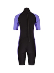 Mountain Warehouse Purple Womens Shorty Neoprene Wetsuit - Image 4 of 4
