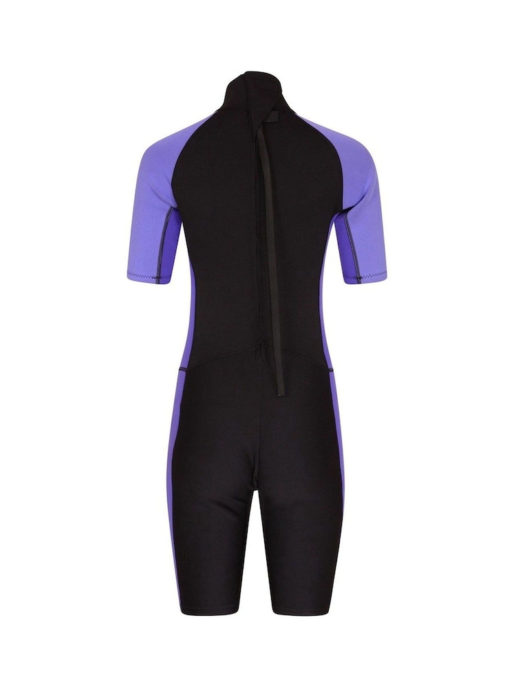 Mountain Warehouse Purple Womens Shorty Neoprene Wetsuit - Image 4 of 4