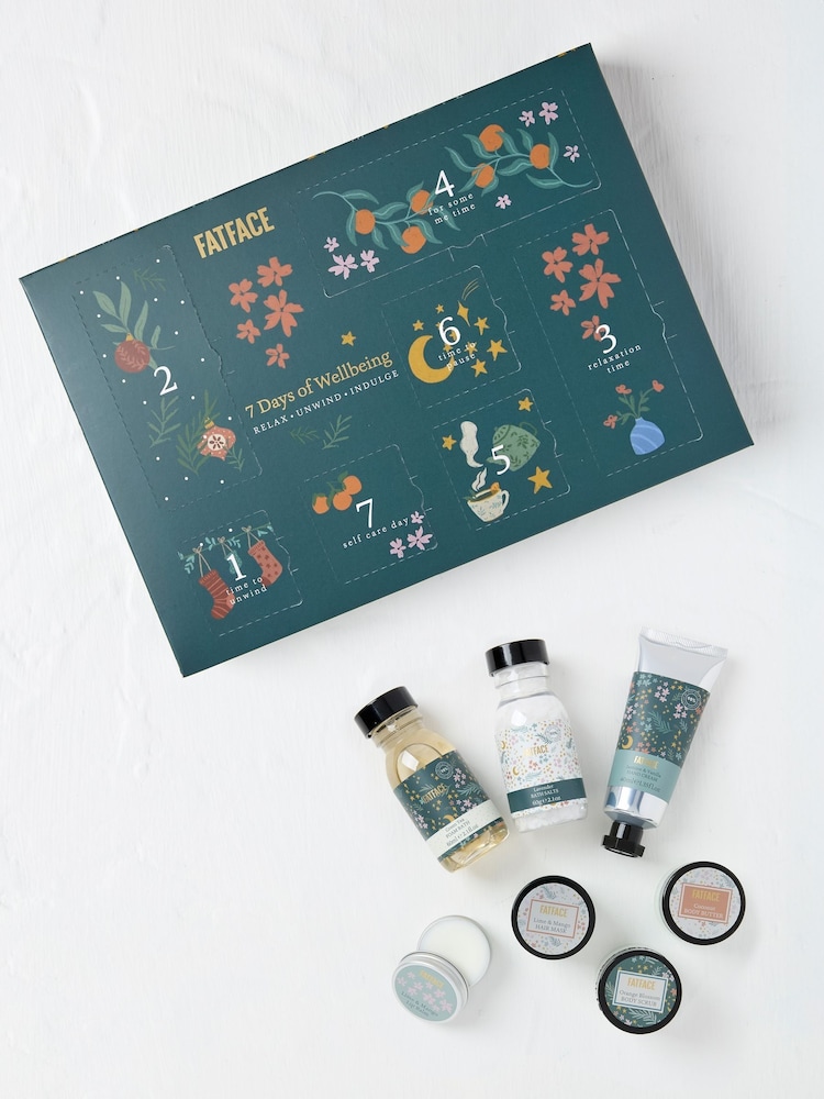 FatFace Multi Colour 7 Days of Pampering Gift Set - Image 1 of 3