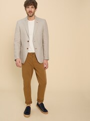 White Stuff Natural 100% Linen Blazer - Image 3 of 7