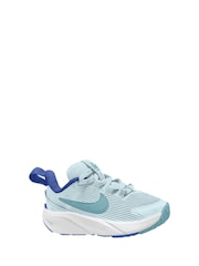 Nike Blue Baby/Toddler Star Runner 4 Trainers - Image 1 of 4