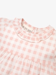 Conjunto de vestido y cubre pañal de bebé 100 % algodón de The Little Tailor - Imagen 4 de 7