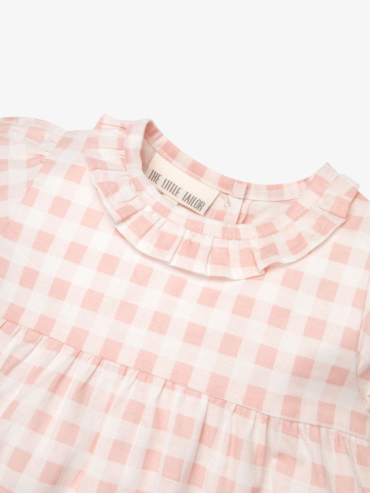 The Little Tailor Baby 100% Cotton Dress And Bloomer Set - Image 4 of 7