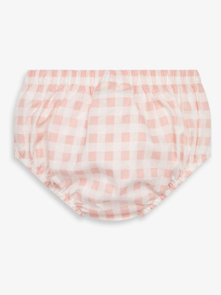 Conjunto de vestido y cubre pañal de bebé 100 % algodón de The Little Tailor - Imagen 7 de 7