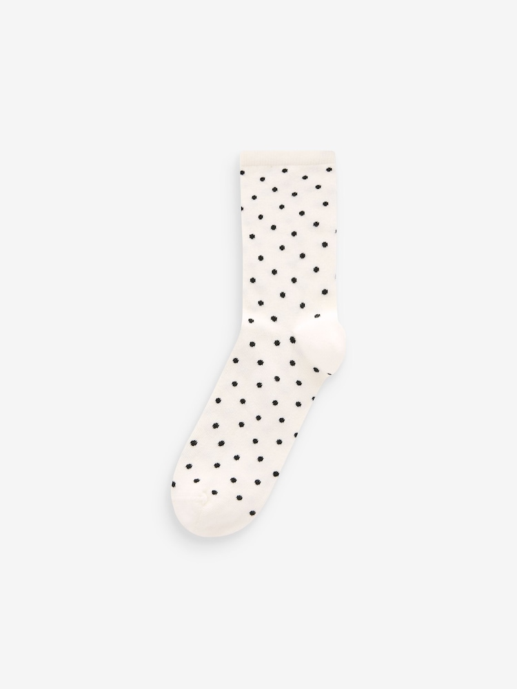 Neutral Spots Ankle Socks 4 Pack - Image 2 of 5