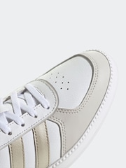 adidas White/Gold Breaknet Sleek Trainers - Image 9 of 9