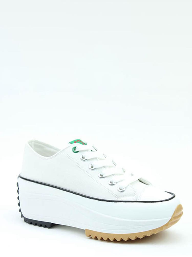Heavenly Feet White Strata Trainers - Image 2 of 3