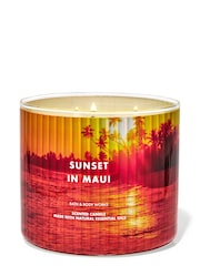 Bath & Body Works Sunset In Maui 3-Wick Candle 14.5 oz / 411 g - Image 1 of 1