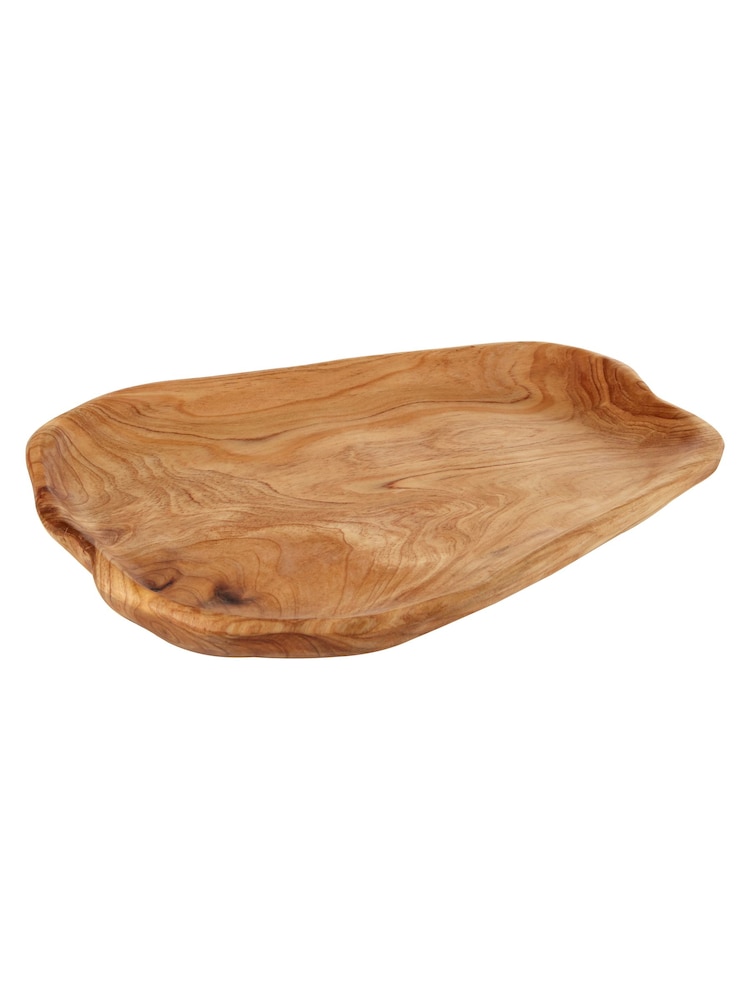 Maison by Premier Brown Kora Serving Dish - Image 1 of 3 Maison by Premier Brown Kora Serving Dish - Image 1 of 3
