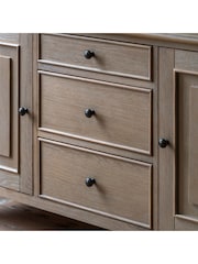 Gallery Home Natural Alston 2 Door 3 Drawer Sideboard - Image 3 of 8