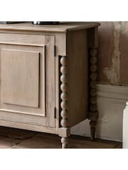 Gallery Home Natural Alston 2 Door 3 Drawer Sideboard - Image 4 of 8