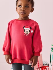 Roșu - Set Disney Minnie Mouse Crăciun Colanți (3luni-7ani) - Image 3 of 10
