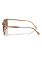 Ray-Ban Rb4435 Rectangle Brown Sunglasses - Image 7 of 7