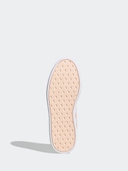 adidas Pink/White Breaknet Sleek Trainers - Image 7 of 9